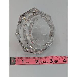 Bleikristall 24% Lead Crystal Diamond Shaped LED Candle Holder Made in Germany B